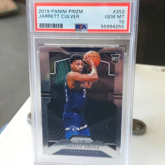 Jarrett culver panini prizm #252  Rookie Card Graded a 10 by PSA - Picture 1 of 2